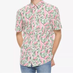 Stranger Things Hopper Woven Button-Up
